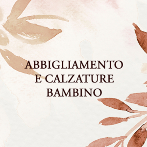 Abbigliamento e Calzature